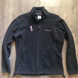Columbia full-zip fleece jacket Size S
